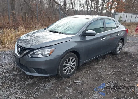 2018 Nissan Sentra Sv z USA, uszkodzony, nr VIN 3N1AB7AP8JL636692